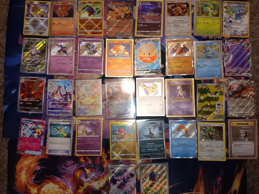 Pokemon 34 Card ALL Hits Lot