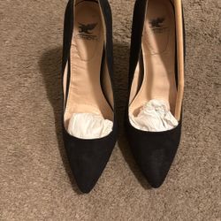 Black High Heels Used 1time Size 8 Women’s