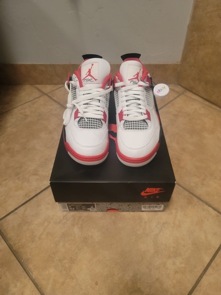 Jordan 4 Retro Fire Red Size 11 Men