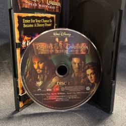 Pirates Of The Caribbean Dead Man’s Chest DVD