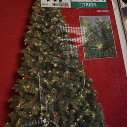 9 Foot Pre-Lit Christmas Tree