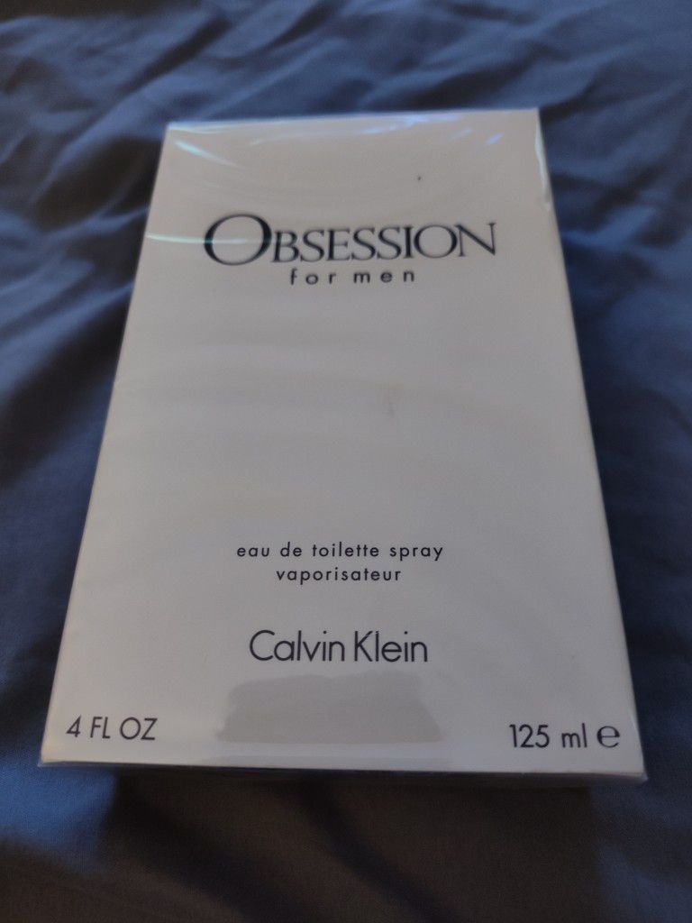 1 -Obsession Men's Cologne 4 FL Oz 125 New In Wrapper 