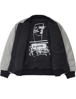 Supreme x Jean Paul Gaultier Reversible Backpack MA-1 Jacket