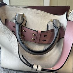 Burberry Marais Leather Small Belt Bag Tote