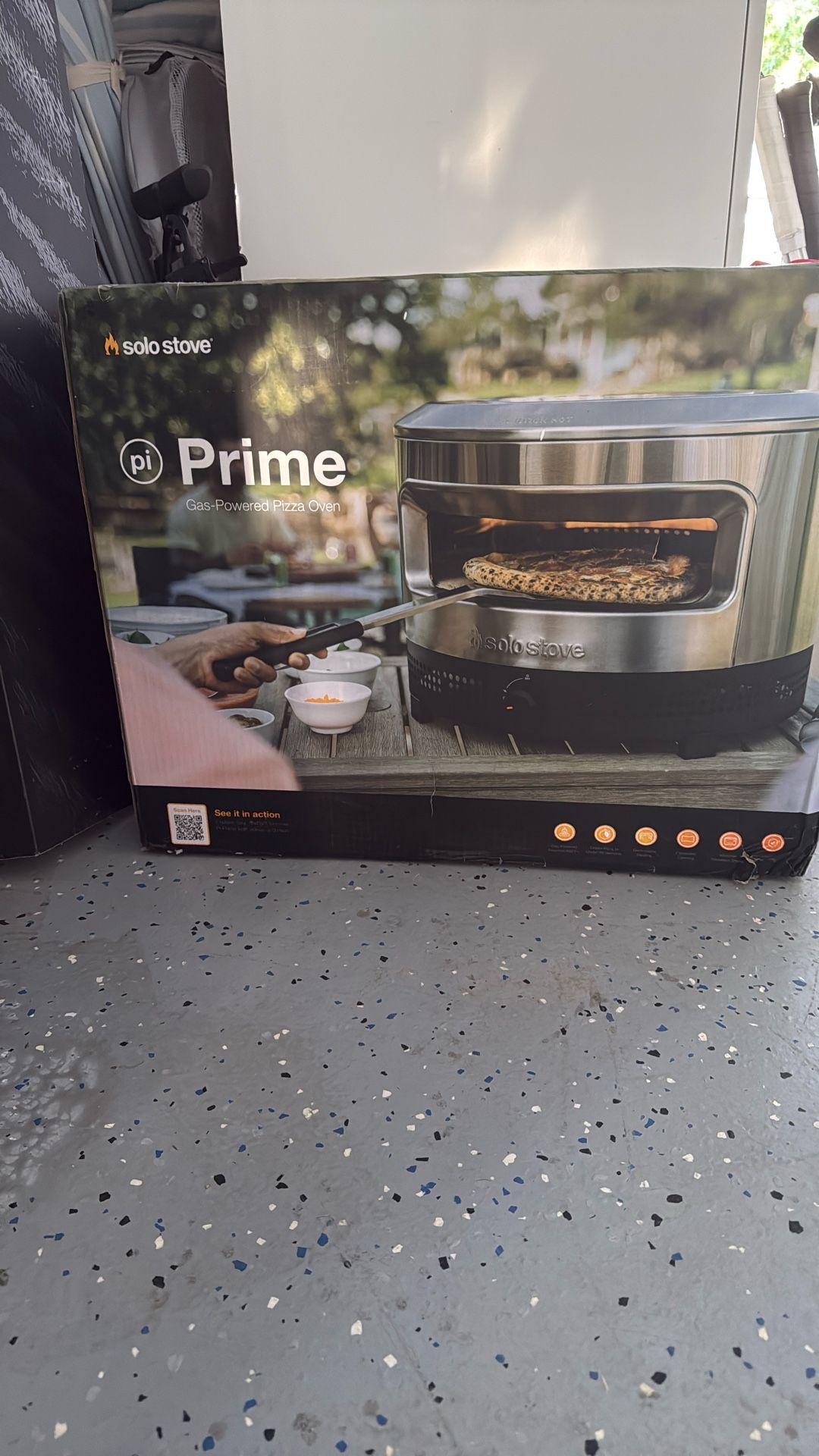 Gas Powered Pizza Oven