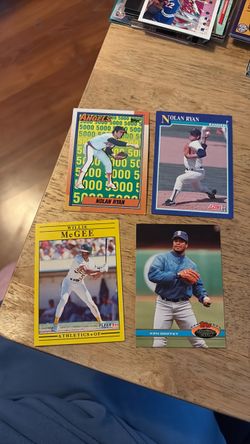 Various baseball cards for Marco* not actual price*