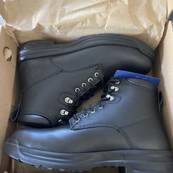 Steel toe work boots