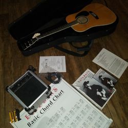 Guitar, Acoustic/Electric with Accessories