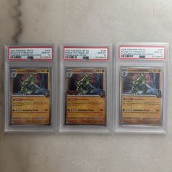 Sequential PSA 10 Tyranitar STAFF PROMO And POKÉMON CENTER STAMPED