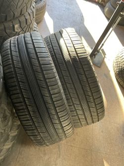 2 Tires Michelin 245/50/20