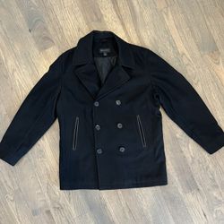 INC Men’s Coat Size Large In Black Great Condition 