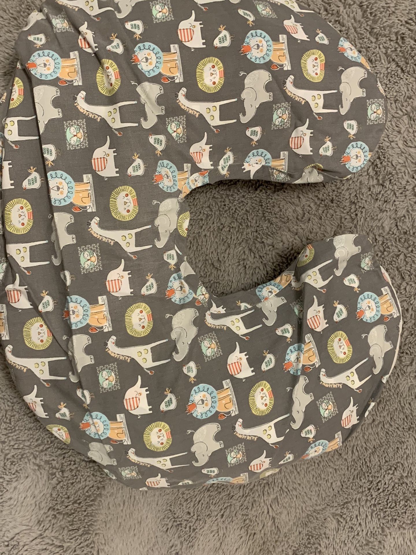 Baby Boppy With Cover/breastfeeding Pillow 