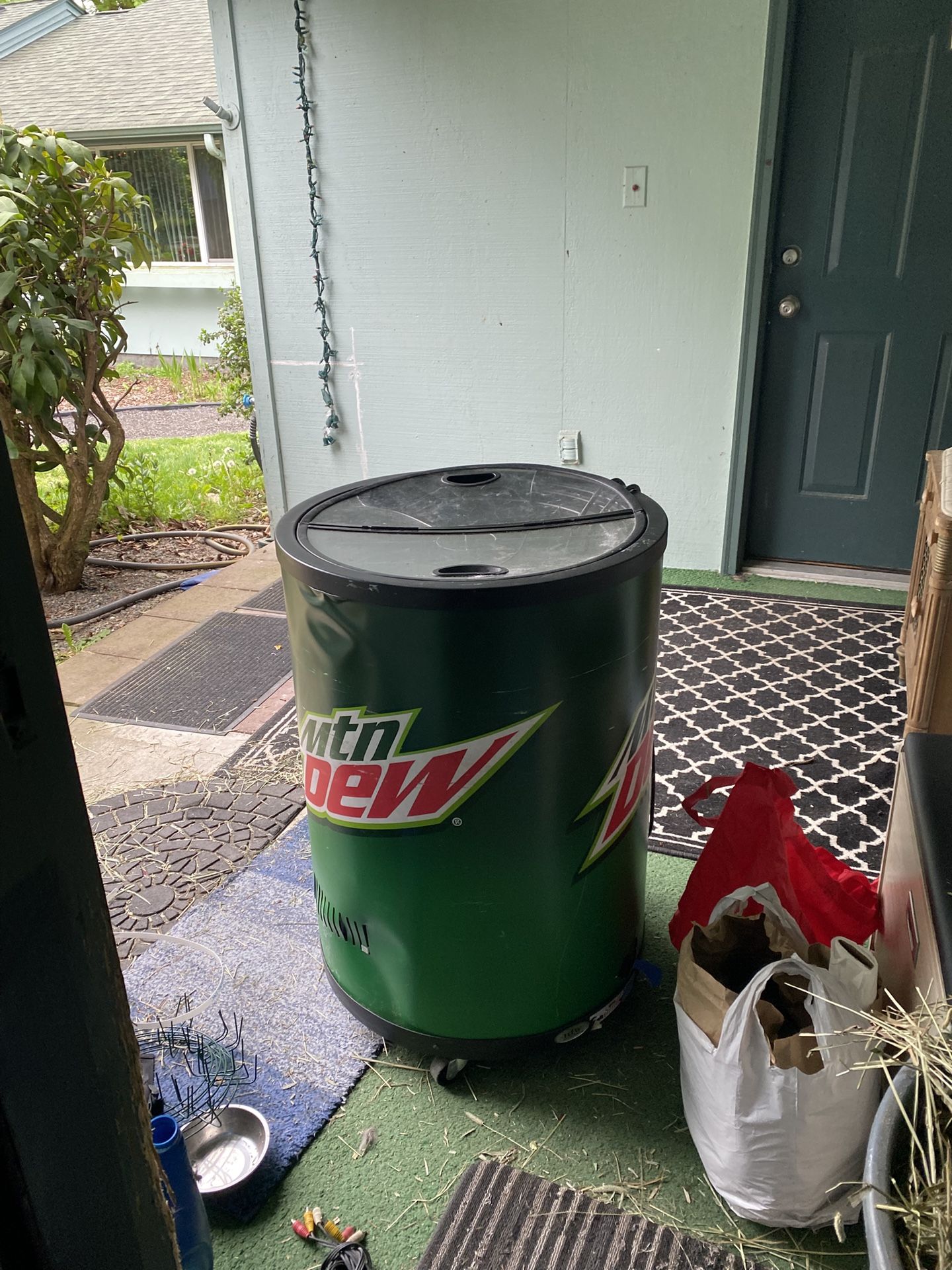 My Dew Rolling Cooler