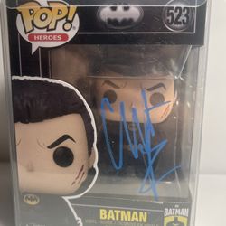 Christian Bale Signed Batman #523 Funko Pop!