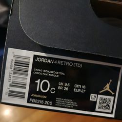 Kids Jordan 4 Retro