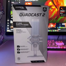 HyperX Quadcast 2 White Mic