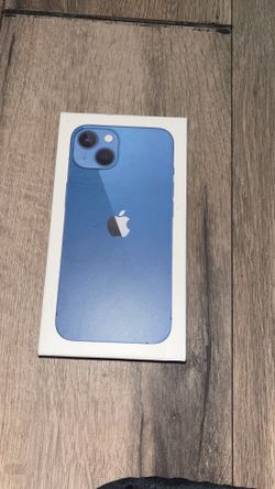 iPhone 13 blue good condition AT&T