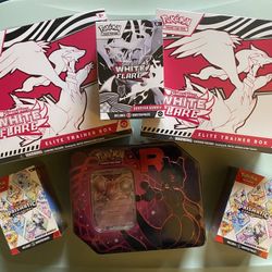 Pokémon ETB’s , Boosters , And Tins
