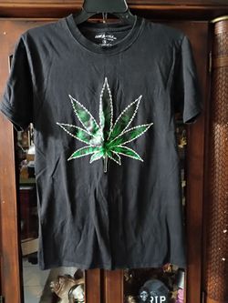 Vintage Surf N Style Cannabis Marijuana Weed T-shirt S