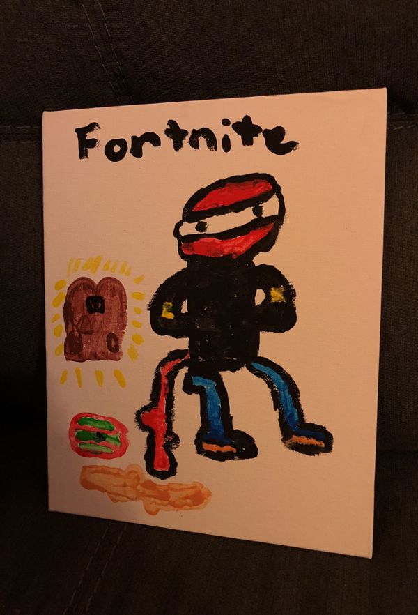 fortnite painting - fortnite painting