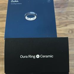 Brand New Oura Ring Ceramic 4 Size 7 
