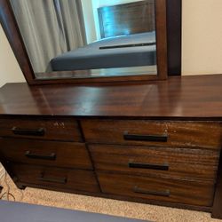 Dresser And Mirror