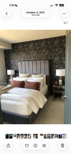 Queen bed frame