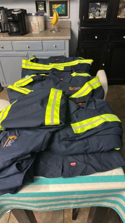 NewWork Shirts Fluorescent Stripes MEDIUM