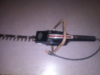 Vintage Sunbeam Electric Hedge Trimmer
