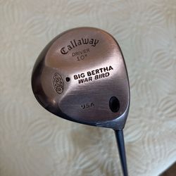 Callaway Big Bertha War Bird 10 Degree Driver