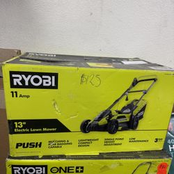 13 in. 11 Amp Corded Electric Walk Behind Push Lawn Mower