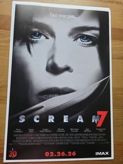 Scream 7 poster $25