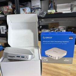 ORICO MiniLink 9-in-1 USB Hub for Mac Mini M4/M2/M1