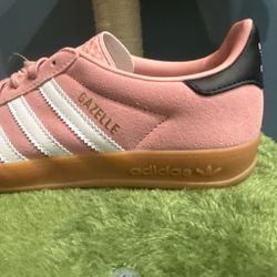 Adidas Gazelle Pink Suede Sneakers