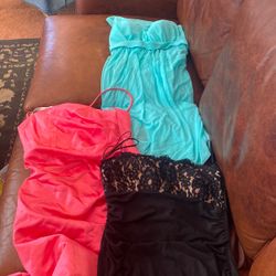 Several Formal Dresses