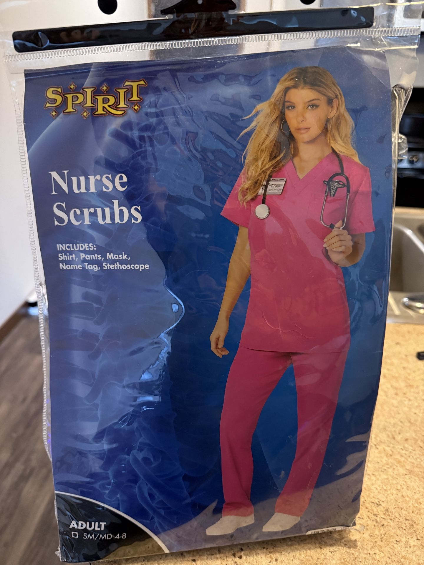 Nurse scrubs Halloween Costume 