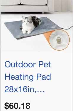 Pat heating mat 28x 16 new in box