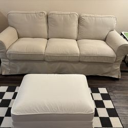 IKEA Ektorp 3 Set Sofa Kilanda Light Beige