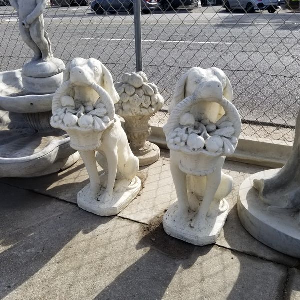 cement dog statues near me