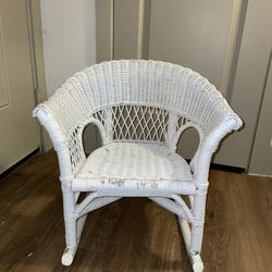 Rattan / Wicker Kids Rocking Chair 