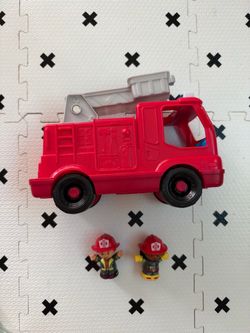 Fisher-Price Little People Fire Truck with Figures