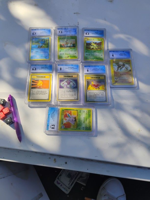 Poke Man  Graded Card