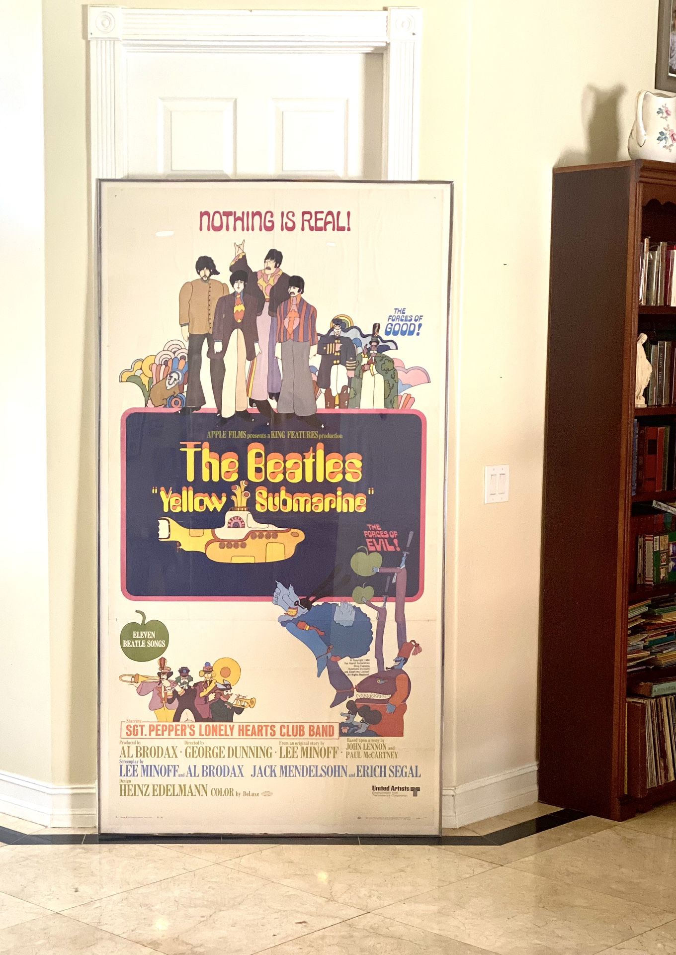 Beatles Yellow Submarine Movie Poster