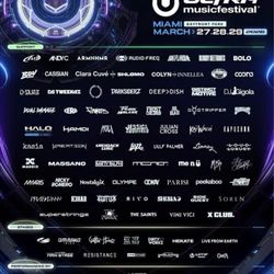 3 2026 Ultra Music Festival GA Passes $475 each