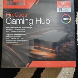 Fire Cuda Gaming Hub  8tb