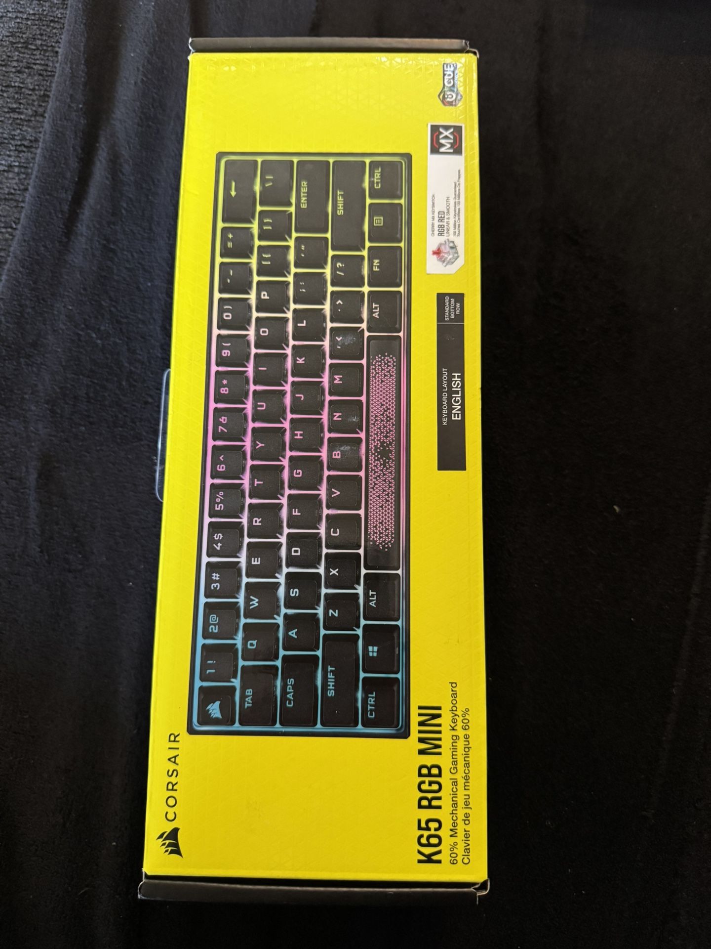 CORSAIR K65 RGB MINI GAMING KEYBOARD FOR PC MAC XBOX ONE