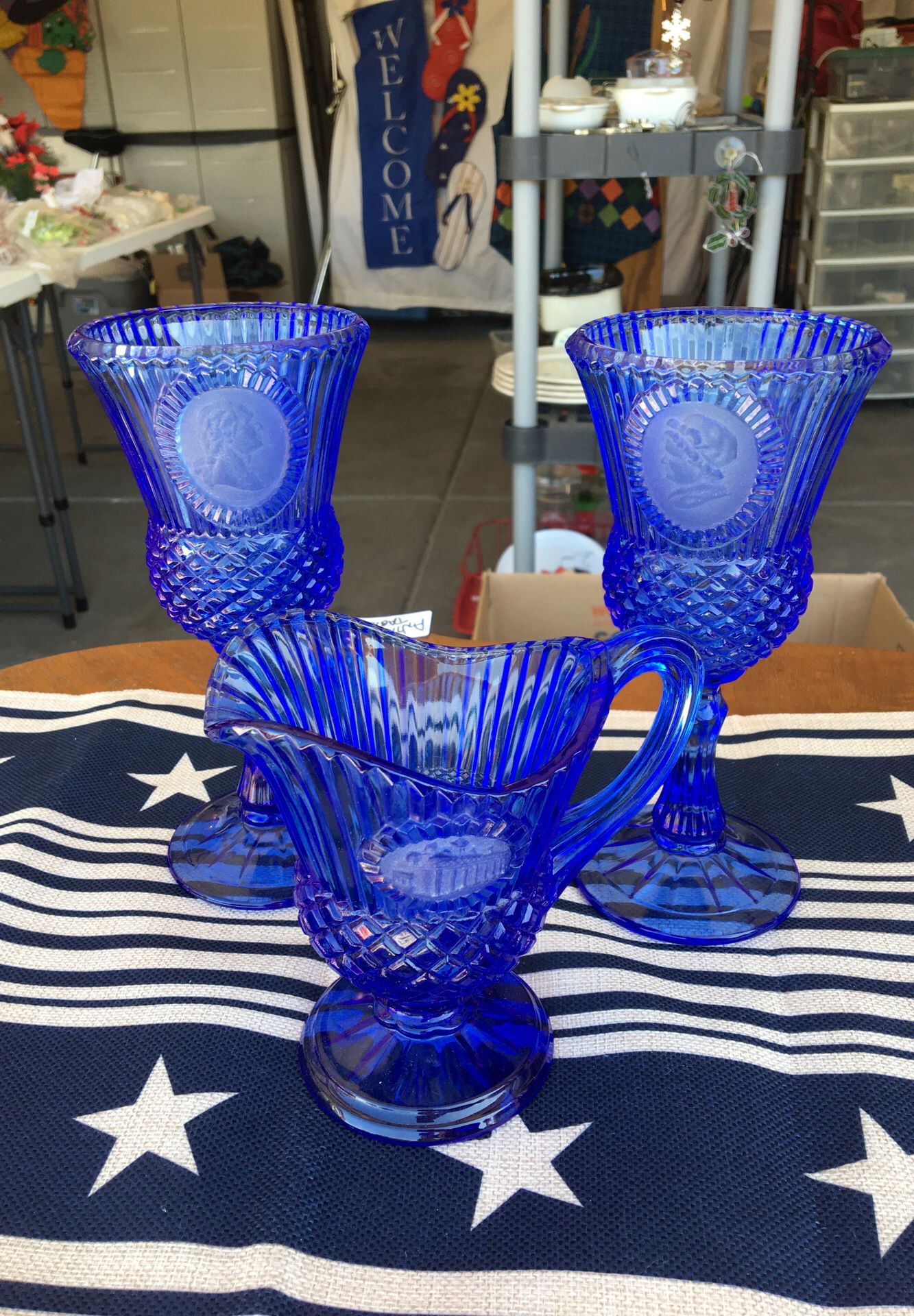 Blue Glass Collectibles