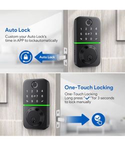 Deadbolt auto smart lock