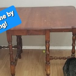 Gate Leg Drop Leaf Dining Table