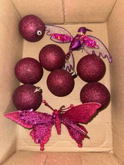 Glittery Ornaments